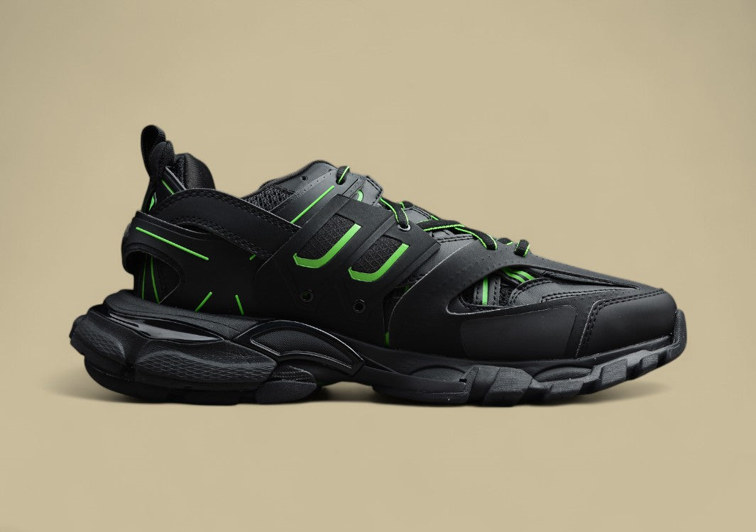Balenciaga Black Green Sneaker