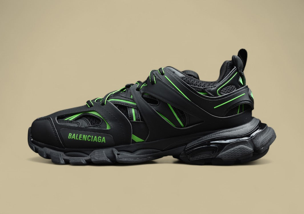 Balenciaga Black Green Sneaker