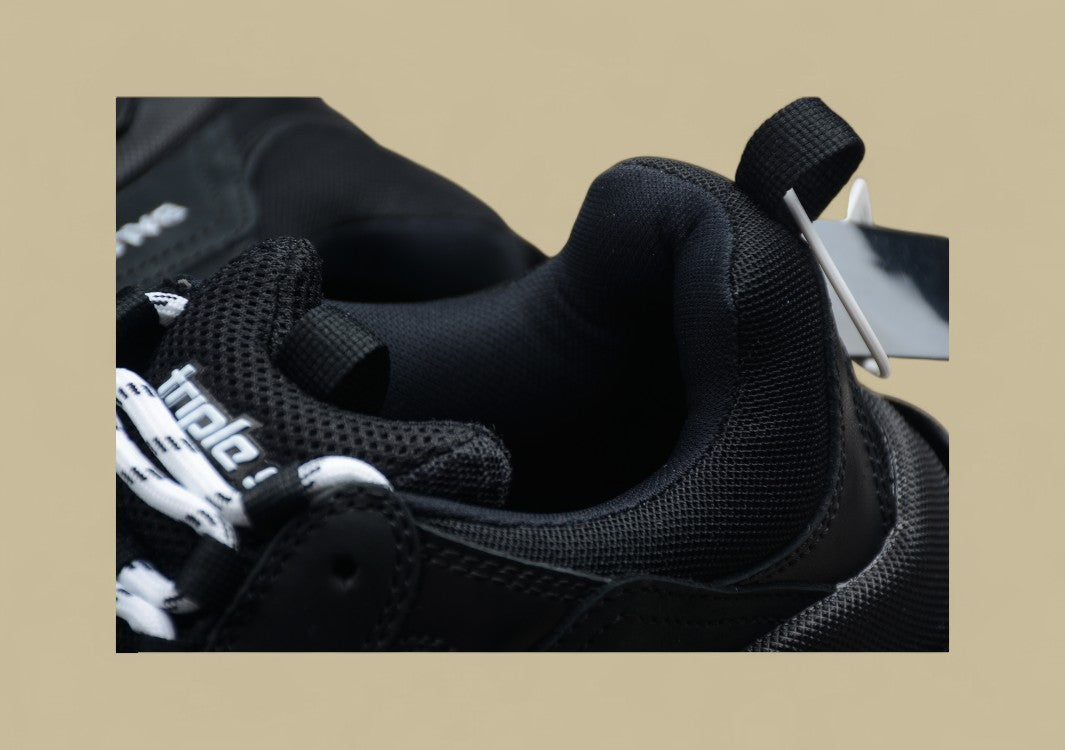 Balenciaga Black Men's And Women's Shoes