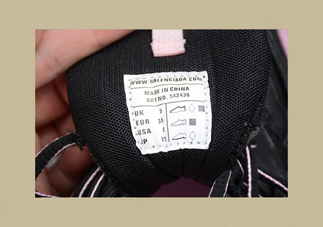Balenciaga Black Pink Sneaker