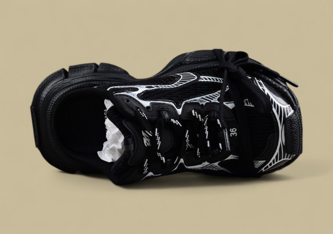 Balenciaga Black Runner Sneaker