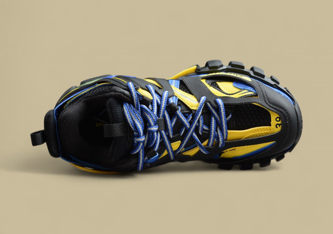 Balenciaga Black Yellow Blue Sneaker