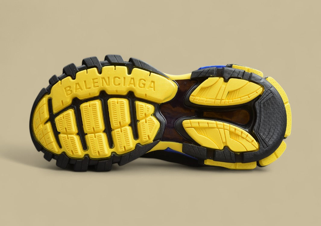 Balenciaga Black Yellow Blue Sneaker