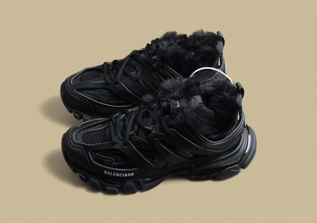 Balenciaga Black and White Plus Velvet