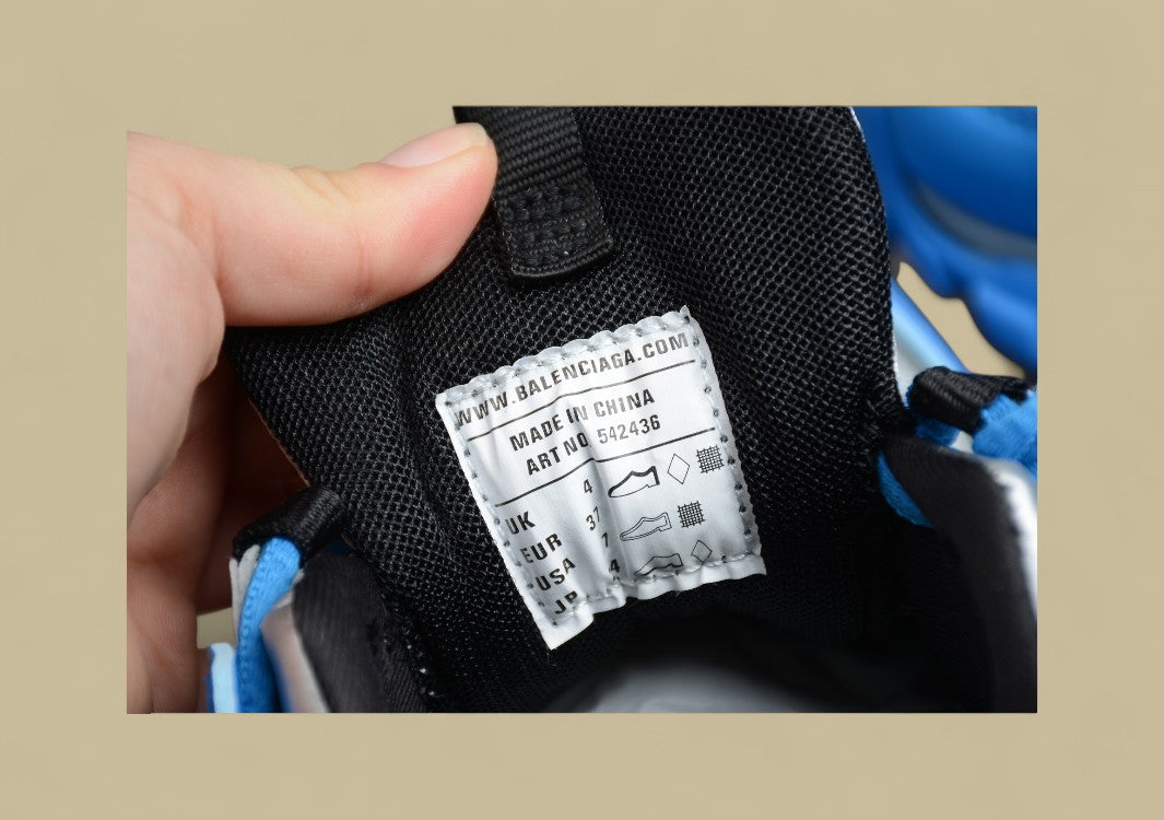 Balenciaga Blue Gray Sneaker