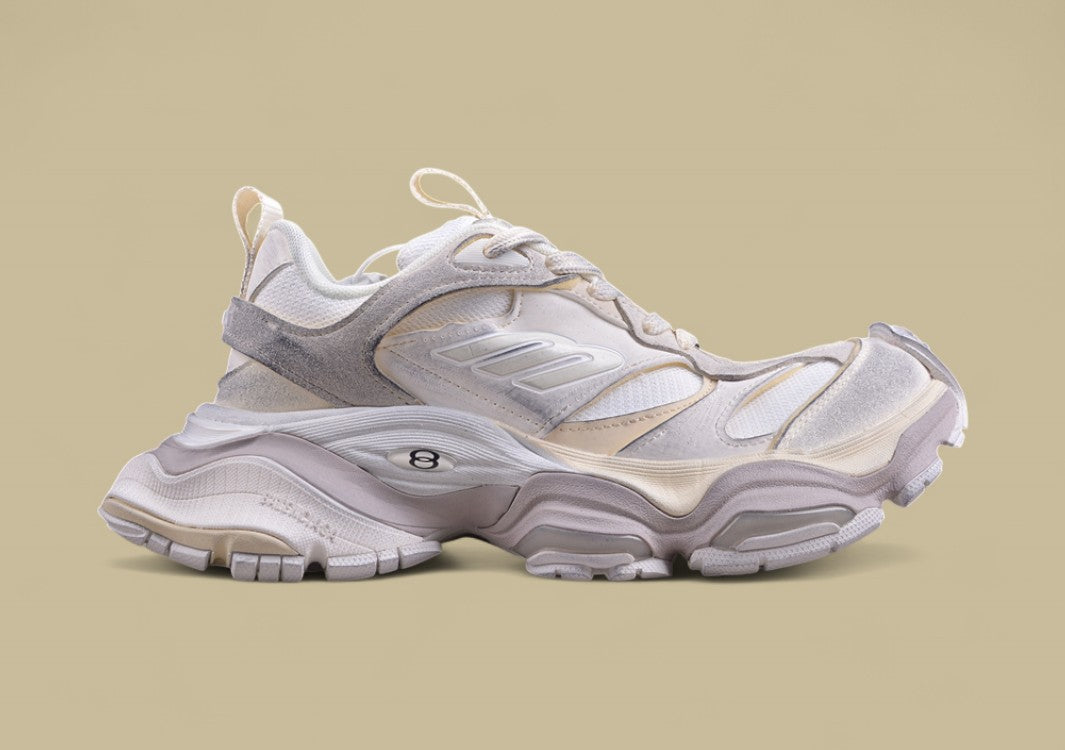 Balenciaga Cargo Sneaker – Off-White/Grey