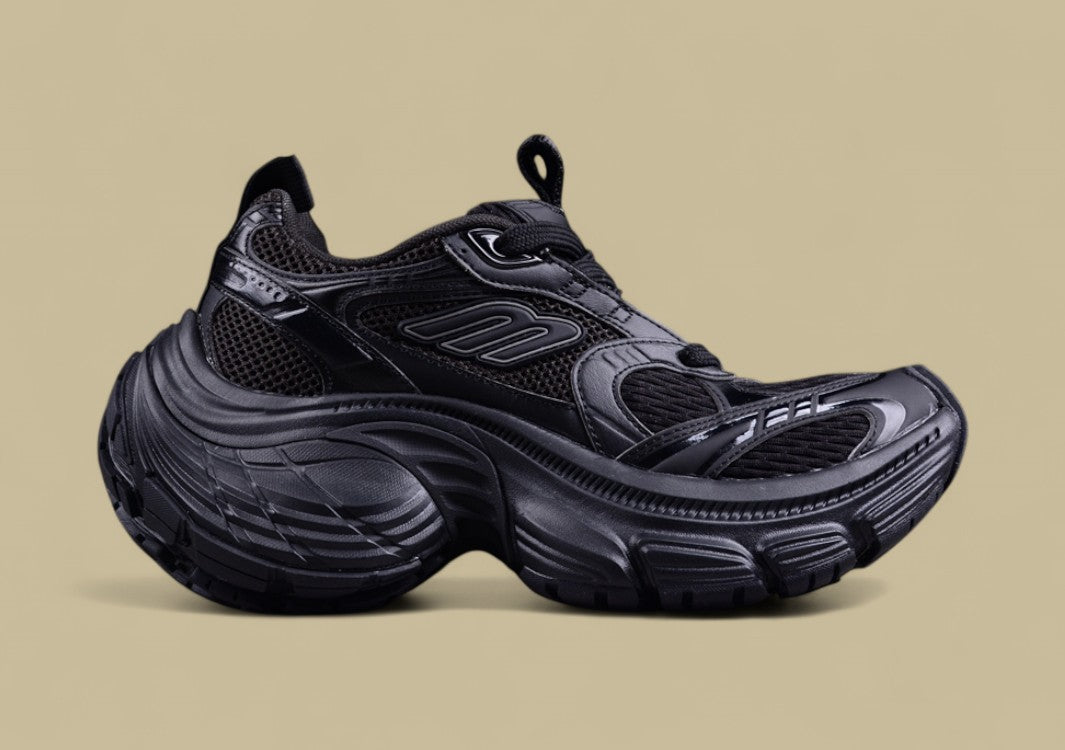 Balenciaga Cargo Sneaker – Triple Black