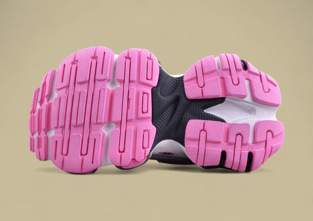 Balenciaga Cargo Sneaker – White/Pink/Grey
