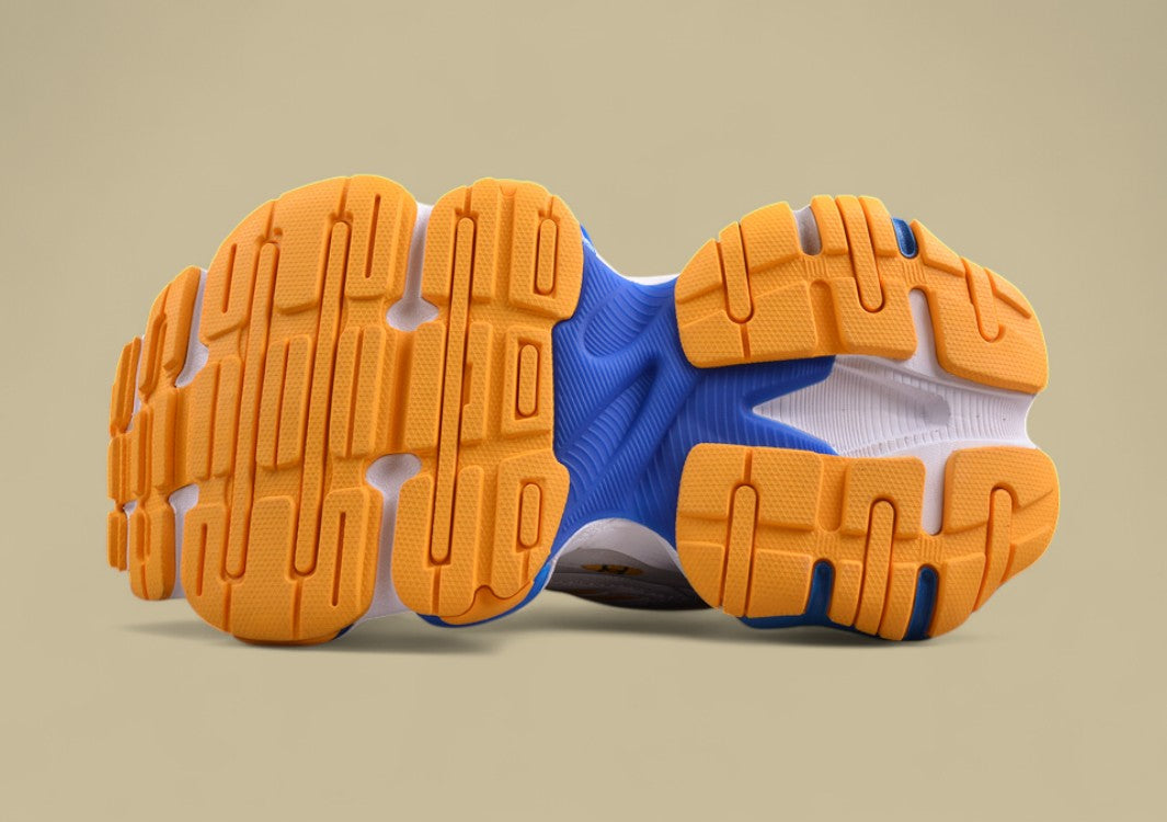 Balenciaga Cargo Sneaker – White, Blue & Orange