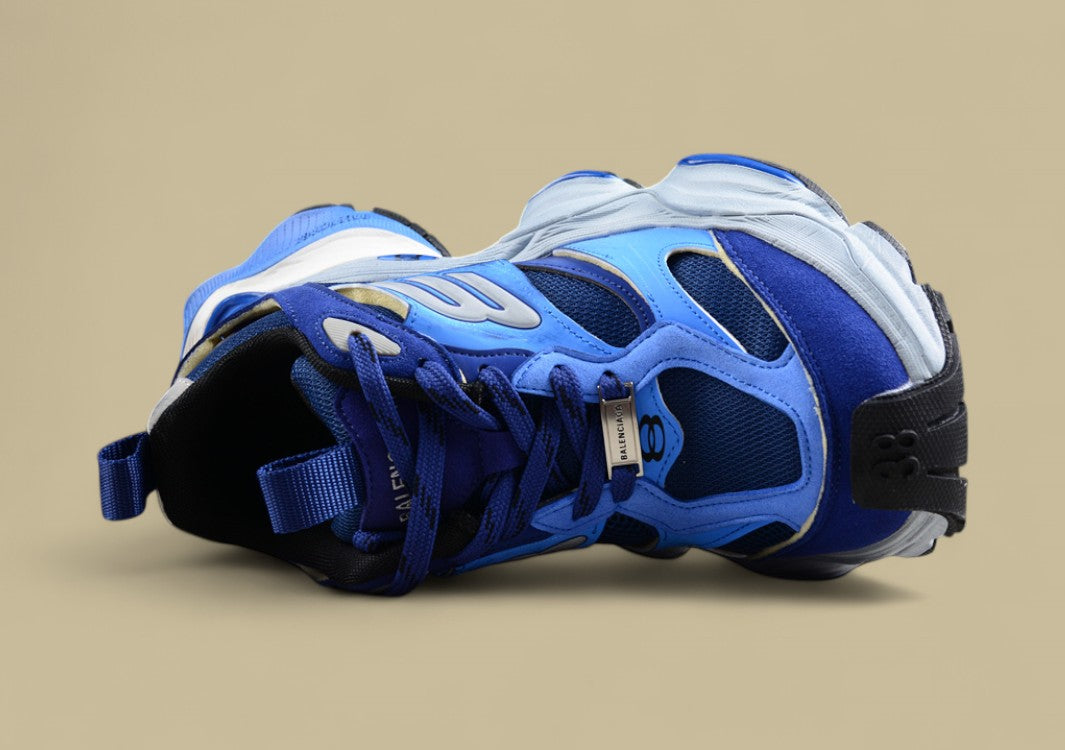 Balenciaga Cargo Sneaker in Blue/Black