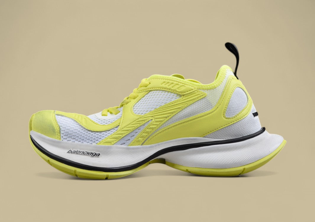 Balenciaga Circuit Sneaker – Neon Yellow & White