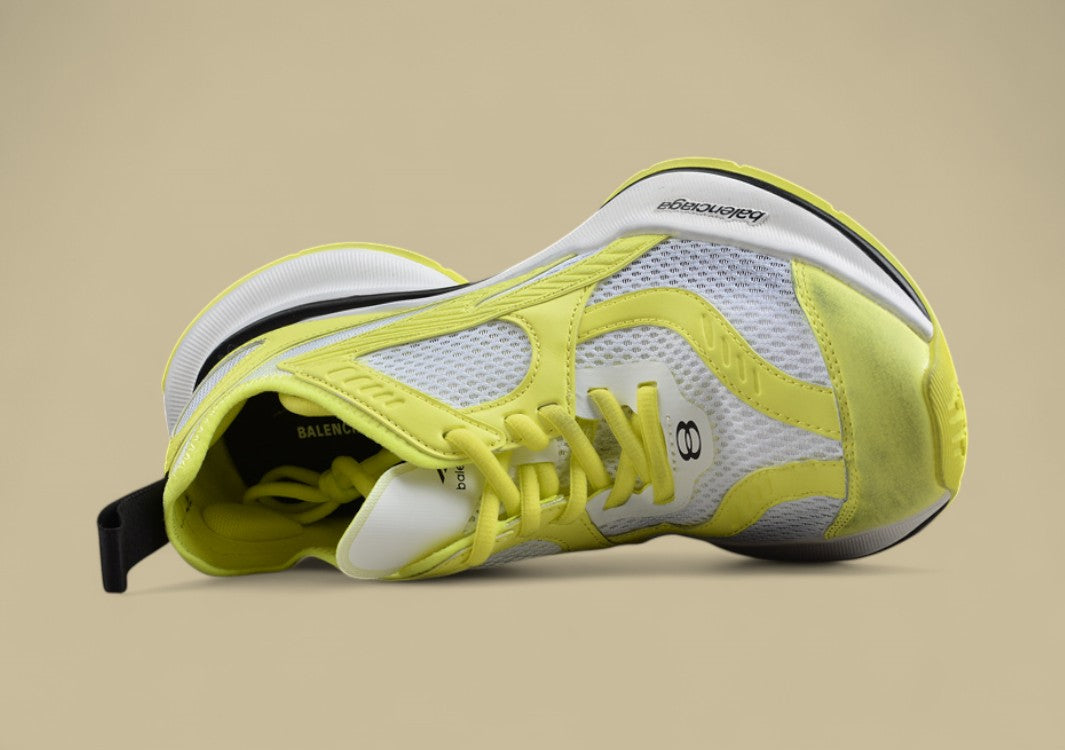Balenciaga Circuit Sneaker – Neon Yellow & White