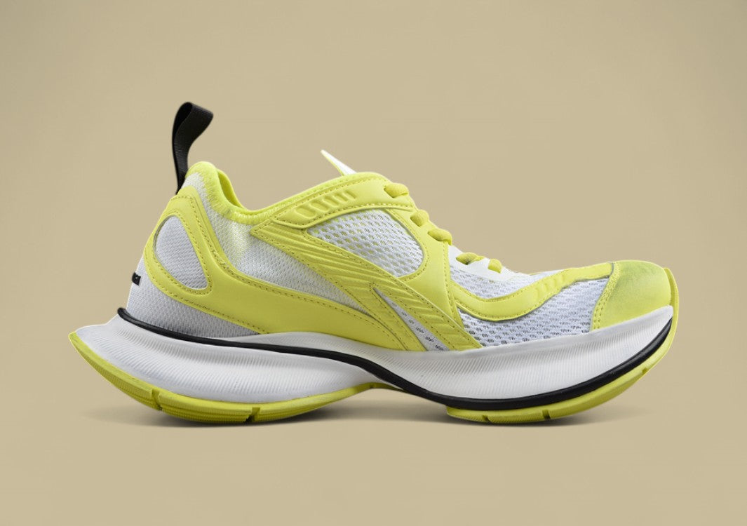 Balenciaga Circuit Sneaker – Neon Yellow & White