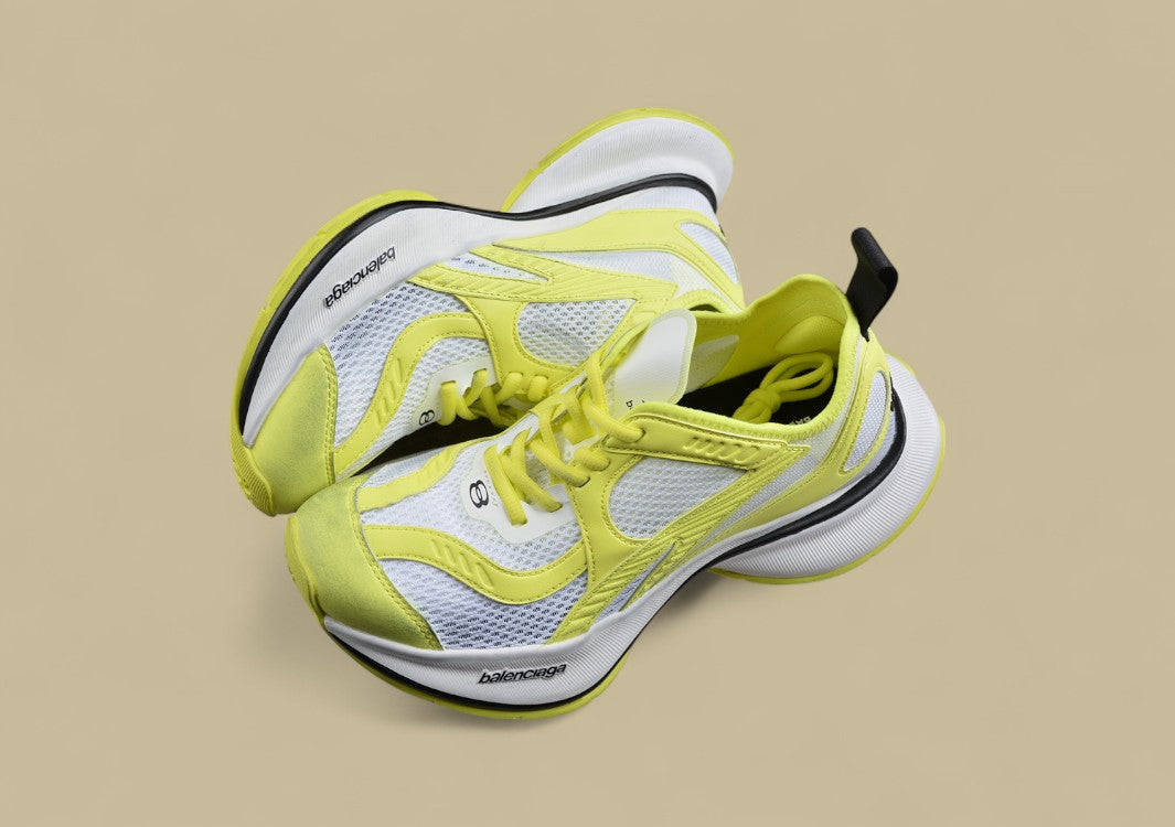 Balenciaga Circuit Sneaker – Neon Yellow & White