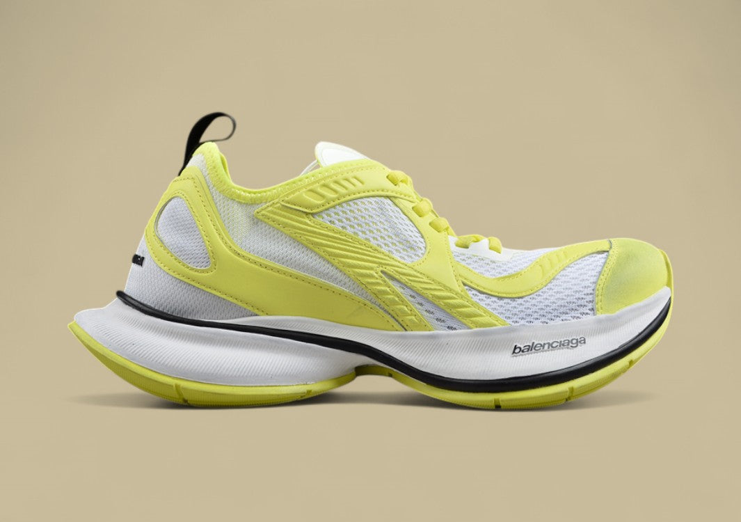 Balenciaga Circuit Sneaker – Neon Yellow & White