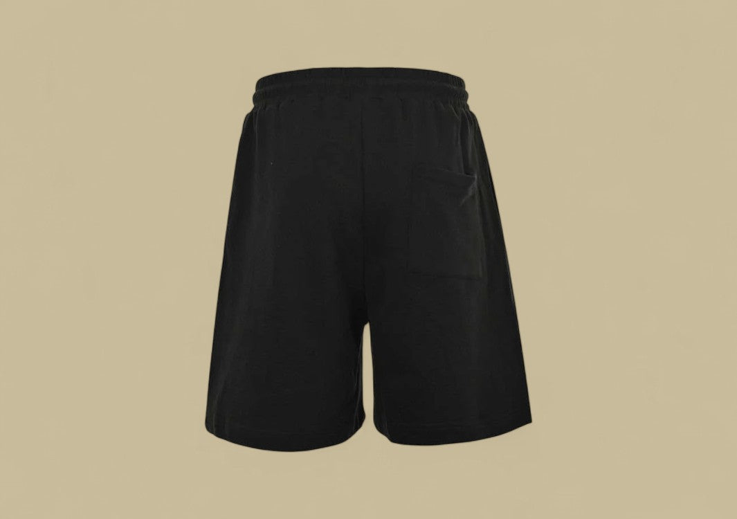 Balenciaga Classic Embroidery Coca-Cola Logo Shorts – Black