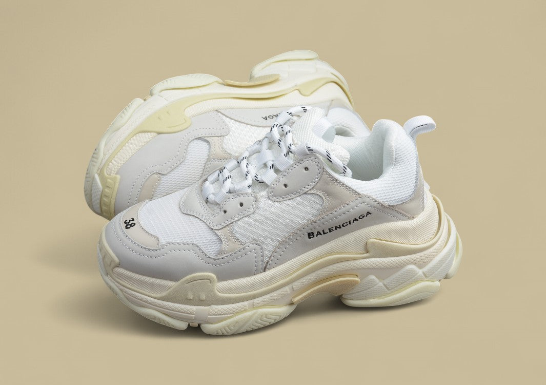 Balenciaga Combination White Men's And Women's Shoes