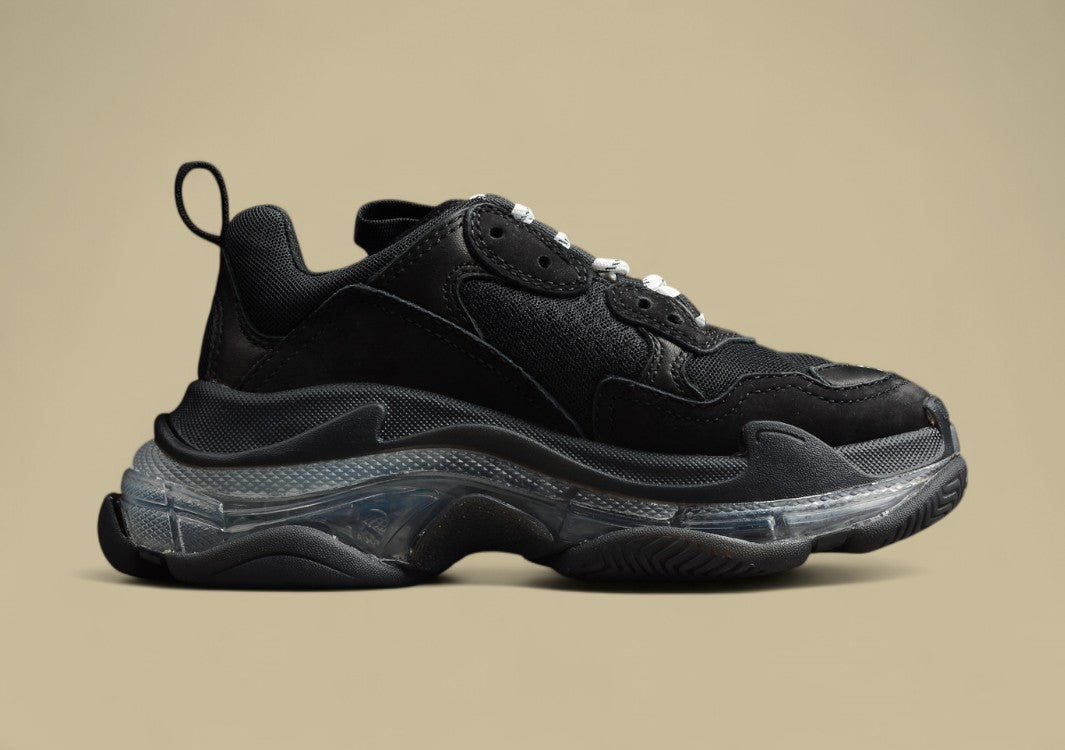 Balenciaga Crystal Air Cushion Black Women's Shoes