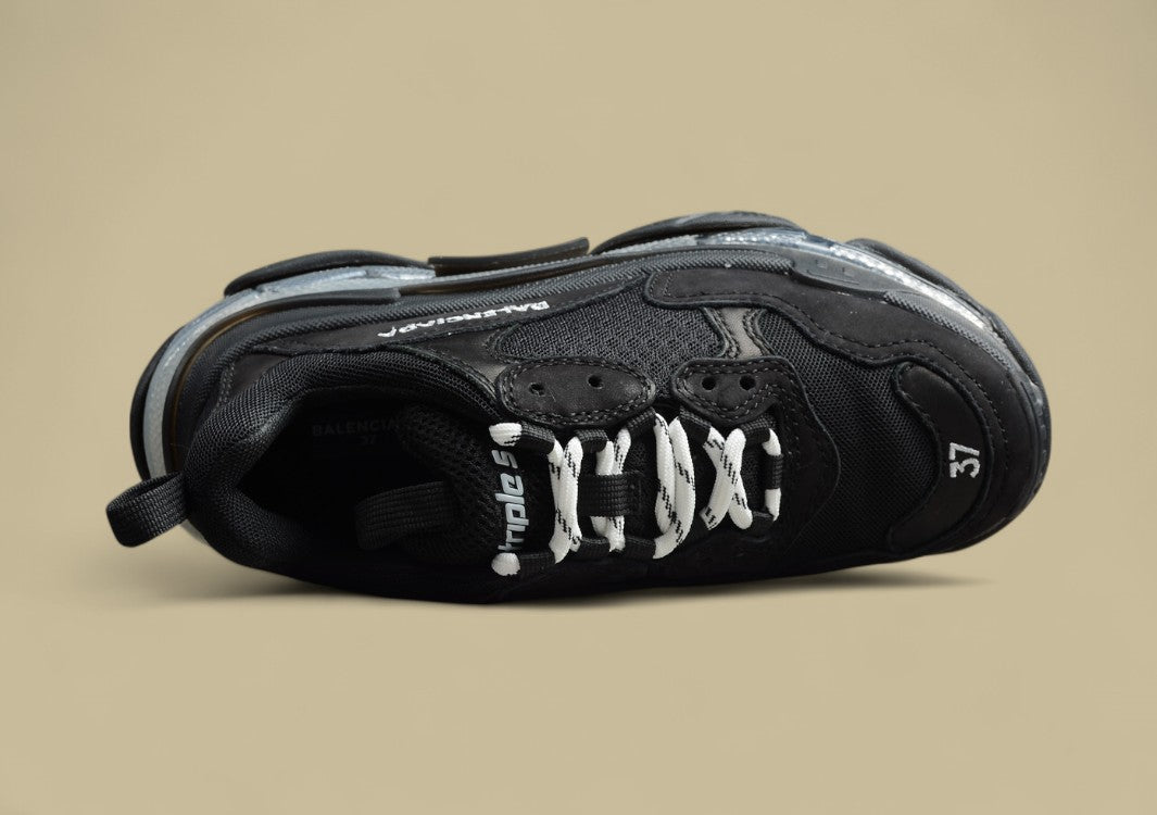 Balenciaga Crystal Air Cushion Black Women's Shoes