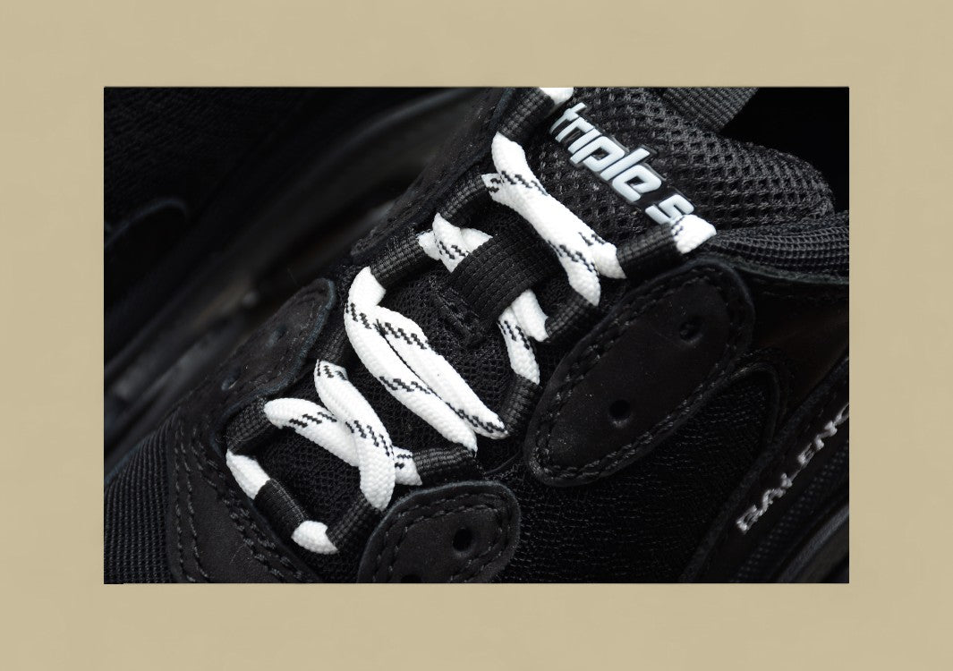 Balenciaga Crystal Air Cushion Black Women's Shoes