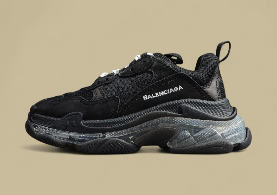 Balenciaga Crystal Air Cushion Black Women's Shoes