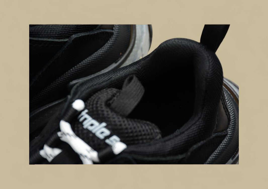 Balenciaga Crystal Air Cushion Black Women's Shoes