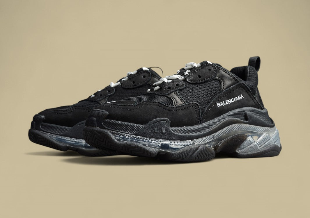 Balenciaga Crystal Air Cushion Black Women's Shoes