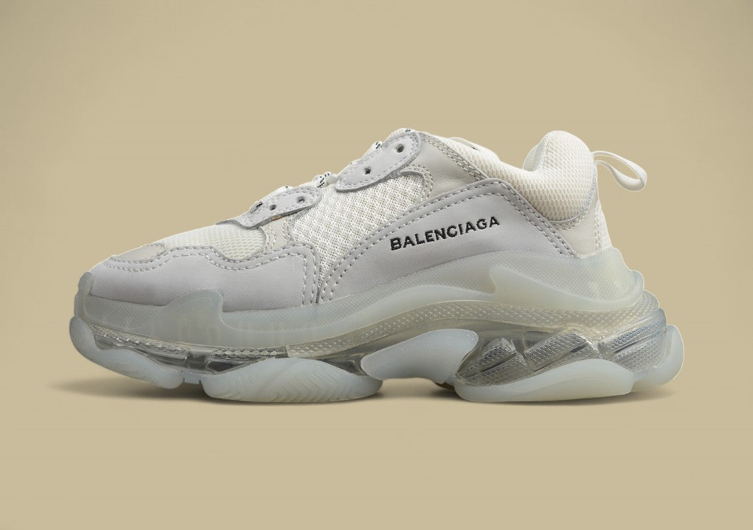 Balenciaga Crystal Air Cushion White Women's Shoes