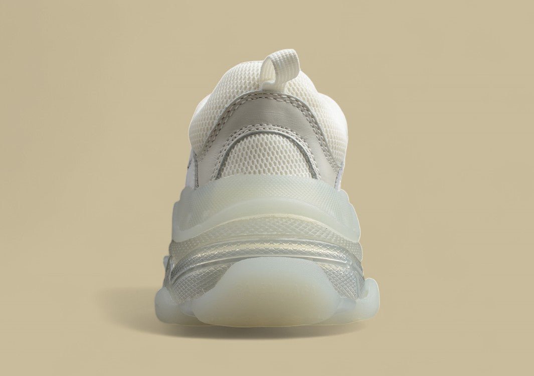 Balenciaga Crystal Air Cushion White Women's Shoes