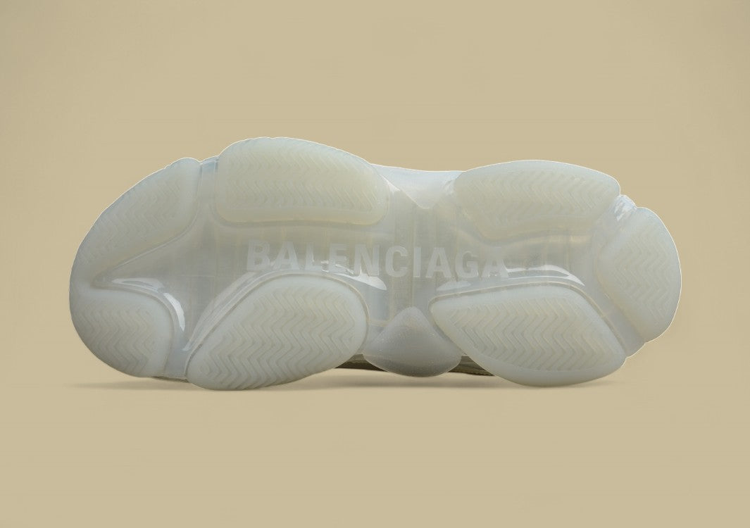 Balenciaga Crystal Air Cushion White Women's Shoes