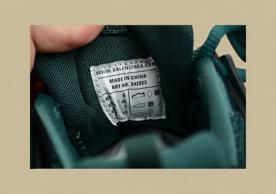 Balenciaga Dark Green Sneaker