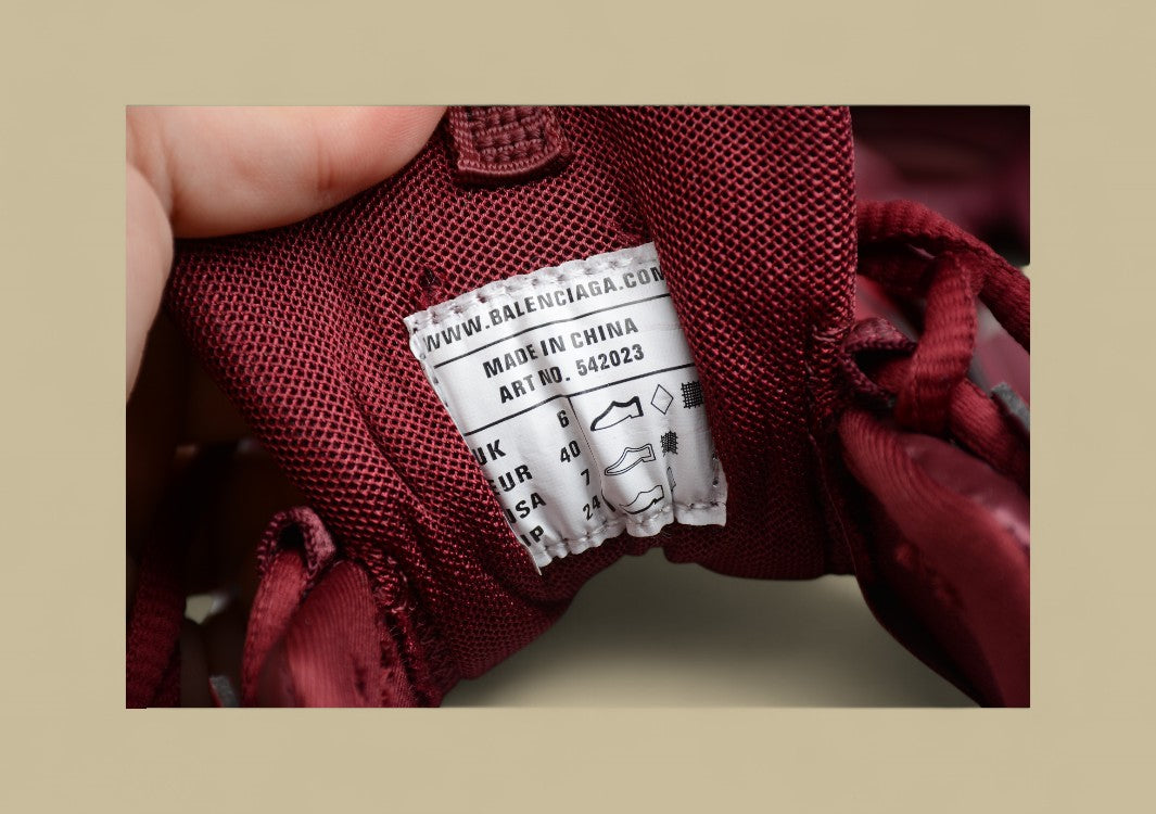 Balenciaga Dark Red Sneaker