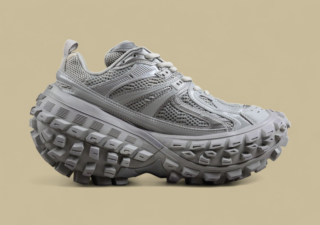 Balenciaga Defender Rubber Platform Sneakers Defender Series Low-Top