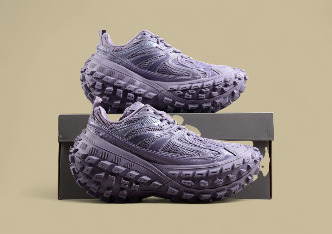 Balenciaga Defender Rubber Platform Sneakers