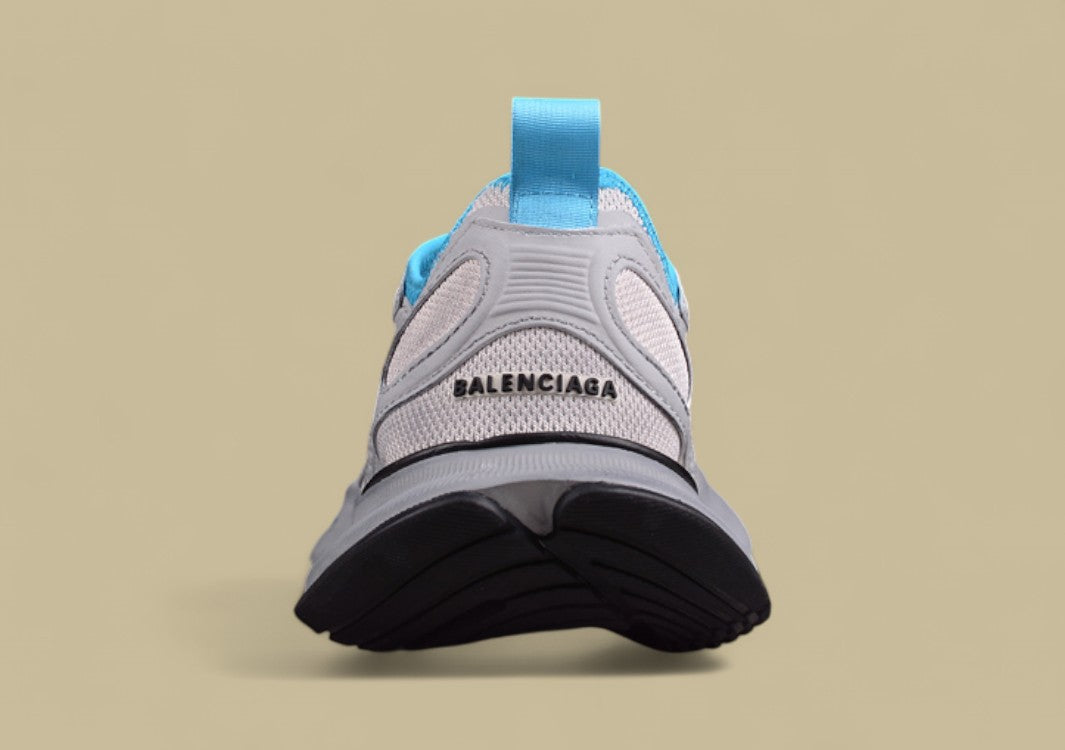Balenciaga Defender Sneaker – Grey with Blue