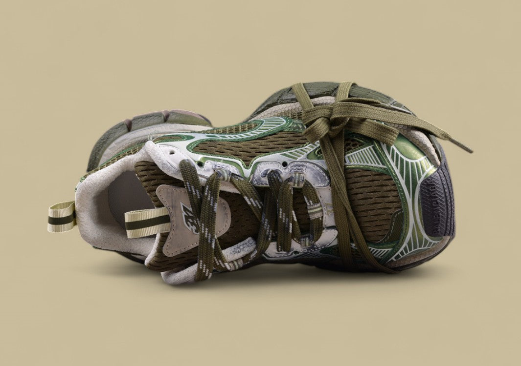 Balenciaga Defender Sneaker – Olive Green