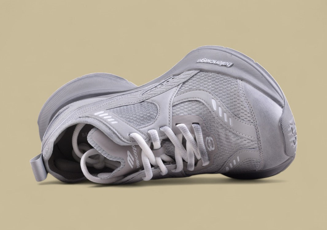 Balenciaga Defender Sneaker – Solid Grey Monochrome