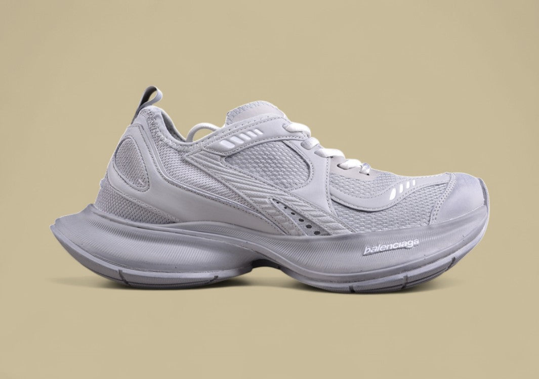 Balenciaga Defender Sneaker – Solid Grey Monochrome