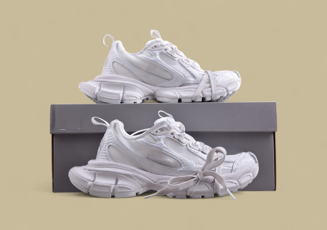 Balenciaga Defender Sneaker – Triple White