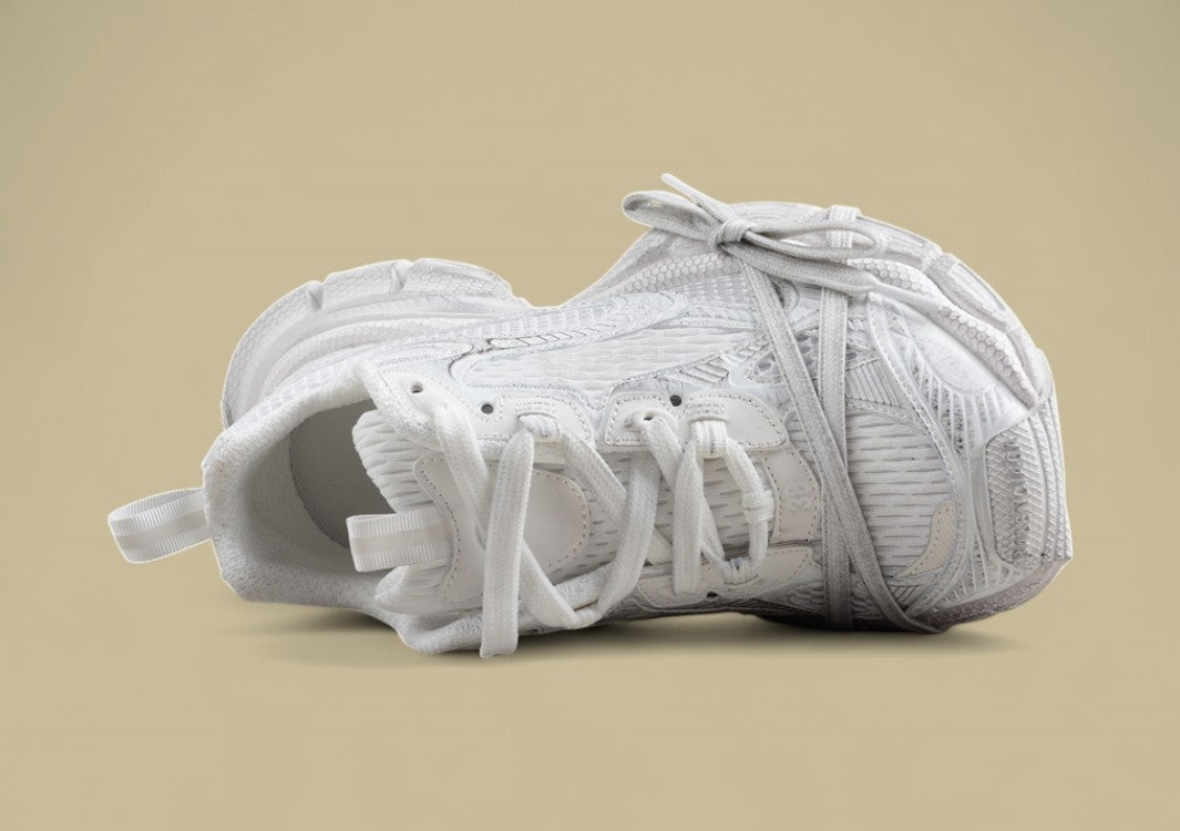Balenciaga Defender Sneaker – White Mesh
