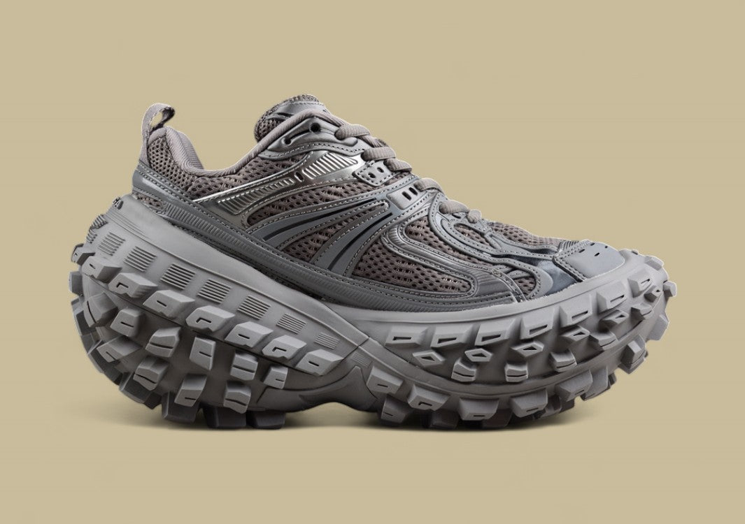 Balenciaga Defender Sneaker in Earth Grey
