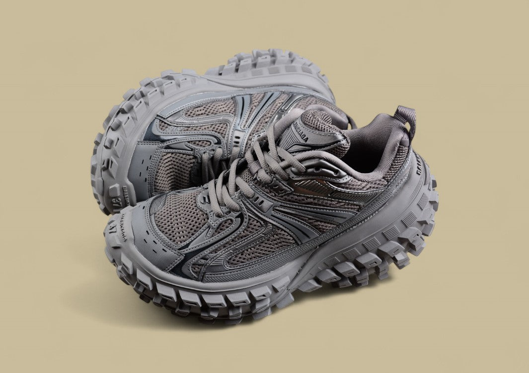 Balenciaga Defender Sneaker in Earth Grey