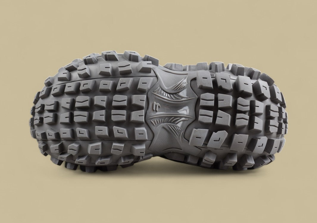 Balenciaga Defender Sneaker in Earth Grey