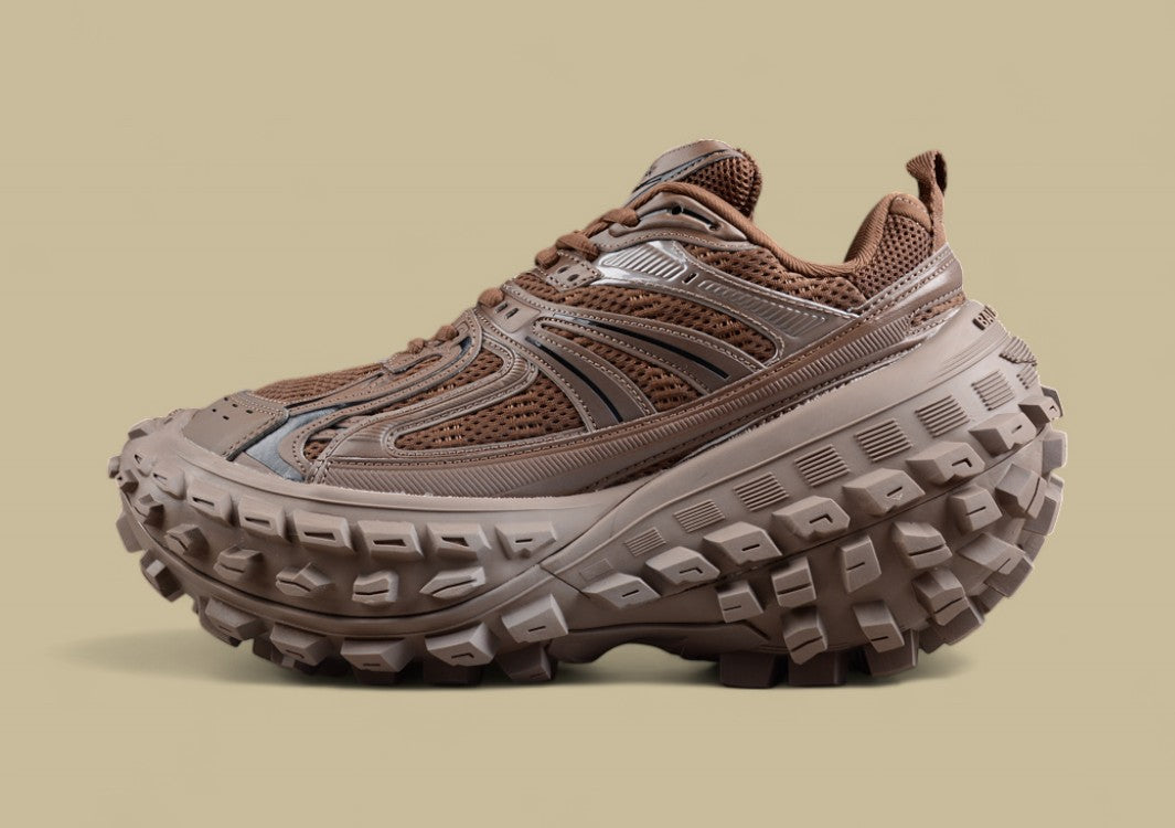 Balenciaga Defender Sneaker in Mocha Brown