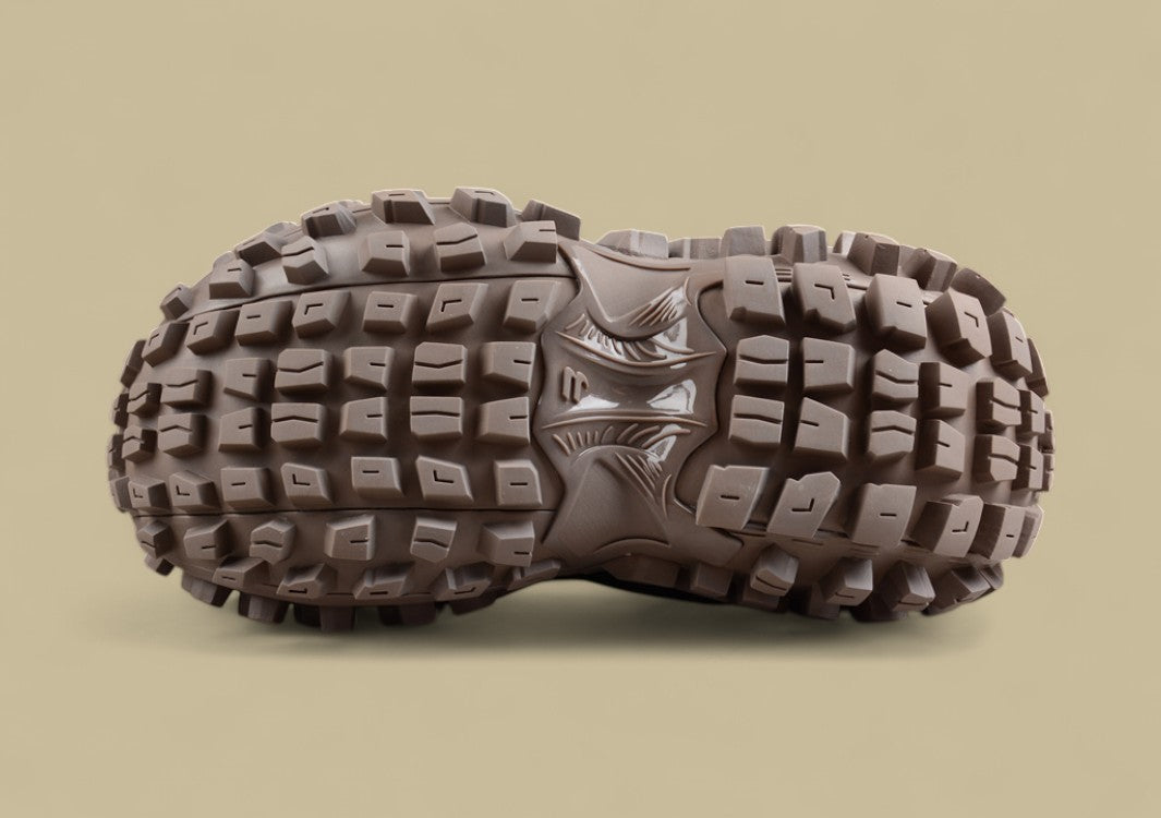 Balenciaga Defender Sneaker in Mocha Brown