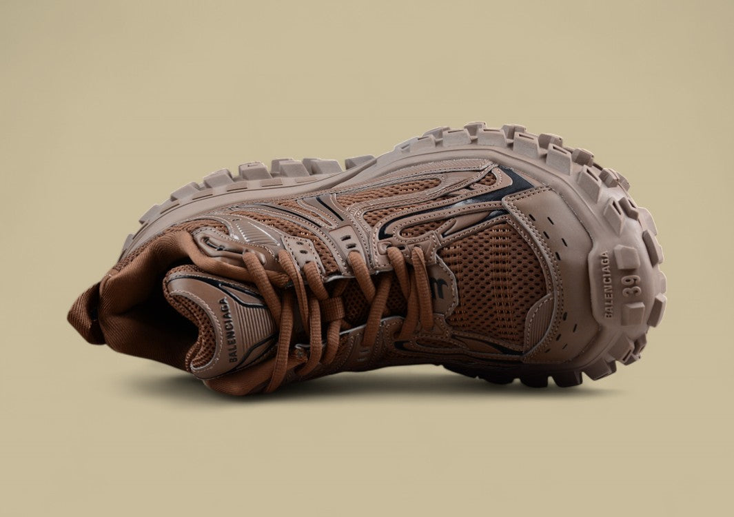 Balenciaga Defender Sneaker in Mocha Brown