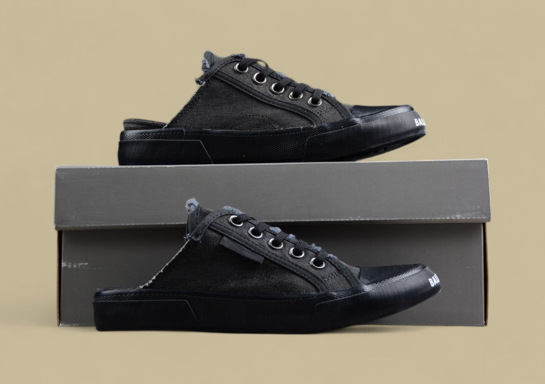 Balenciaga Distressed Slip-On Sneaker