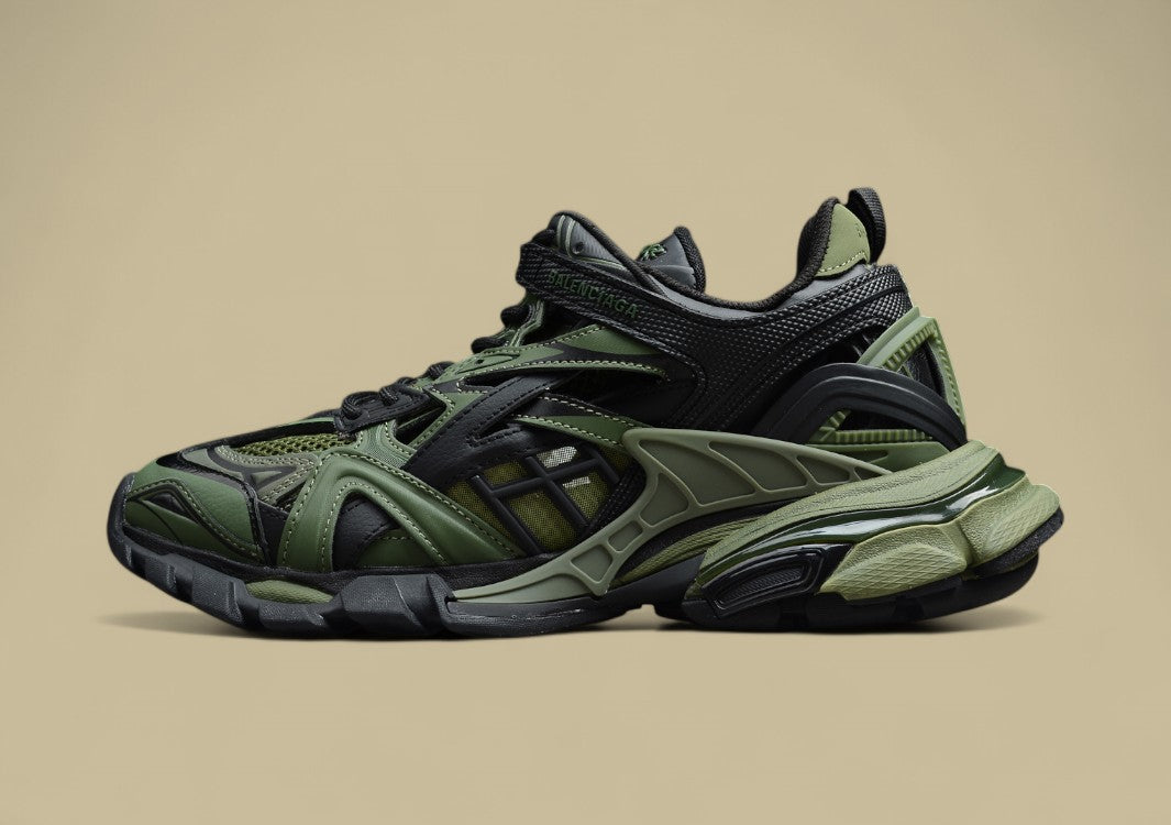 Balenciaga Green Runner Sneaker