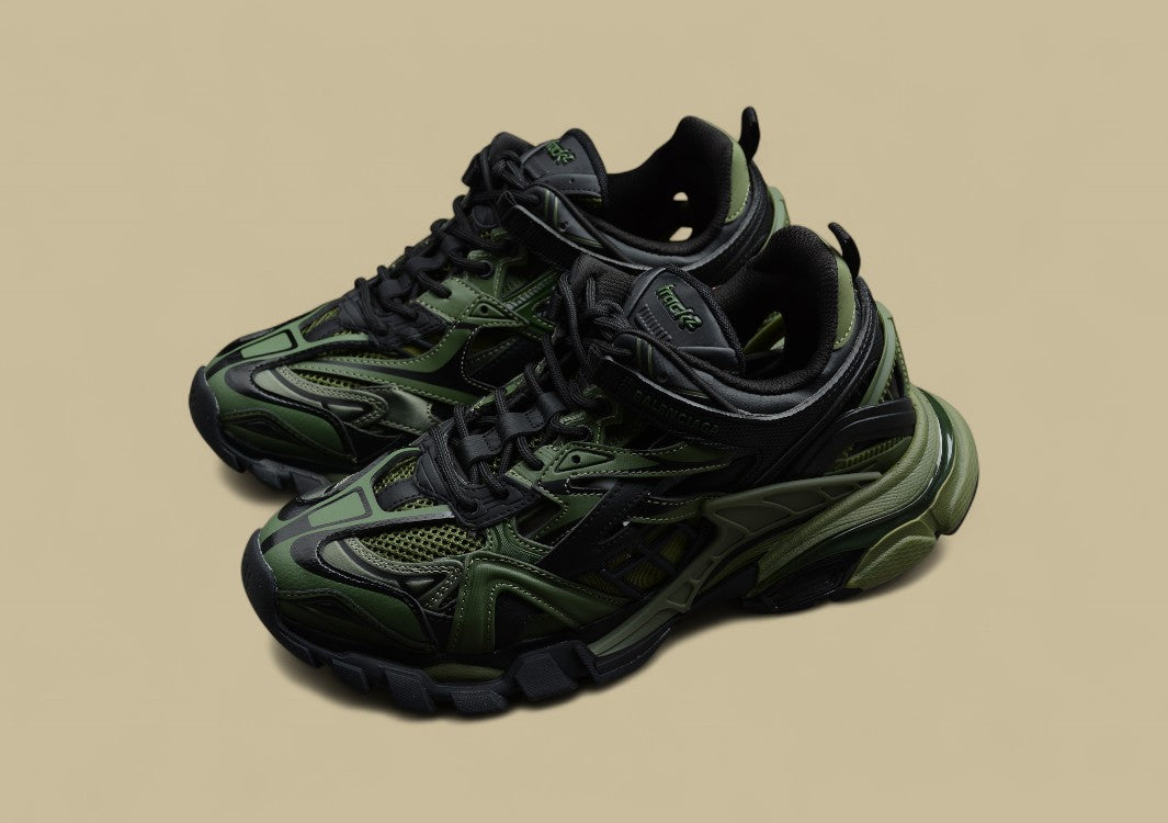 Balenciaga Green Runner Sneaker