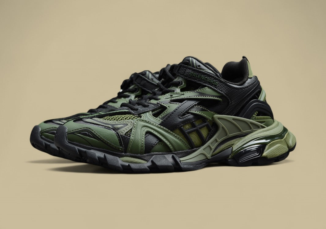 Balenciaga Green Runner Sneaker